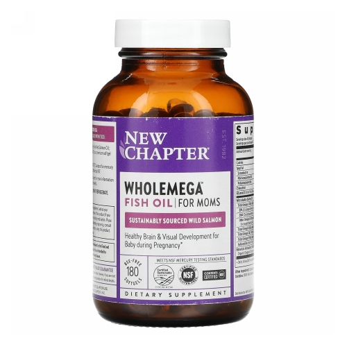 Foto 1 | Suplemento New Chapter Wholemega For Moms 180 Cápsulas Blandas - Venta Internacional