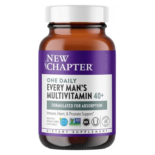 Foto 2 pulgar | Suplemento New Chapter Every Man's One Daily 40+ 48 Comprimidos - Venta Internacional