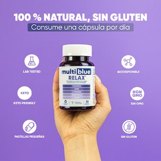 Foto 4 | Suplemento Multiblue Relax de 30 Cápsulas