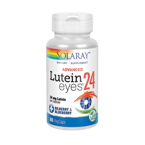 Foto 2 pulgar | Suplemento Solaray Lutein Eyes Advanced 60 Cápsulas Vegetarianas - Venta Internacional
