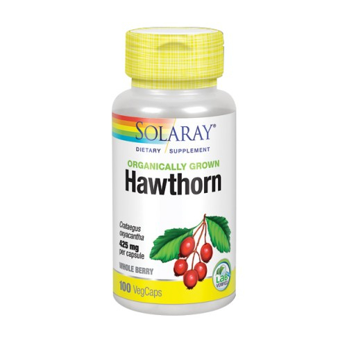 Foto 1 | Suplemento Solaray Hawthorn de 100 Cápsulas-Venta Internacional