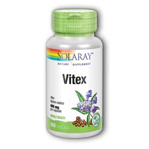 Foto 2 pulgar | Suplemento Solaray Vitex 100 Cápsulas - Venta Internacional