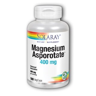 Foto 1 | Suplemento Solaray De Asporotato De Magnesio 180 Cápsulas - Venta Internacional
