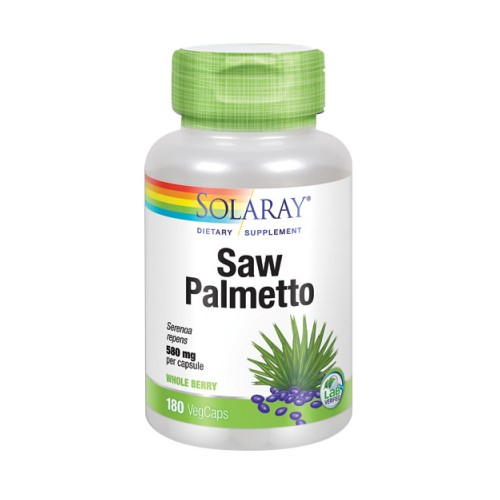 Foto 2 pulgar | Suplemento Dietético Solaray Saw Palmetto 180 Cápsulas - Venta Internacional