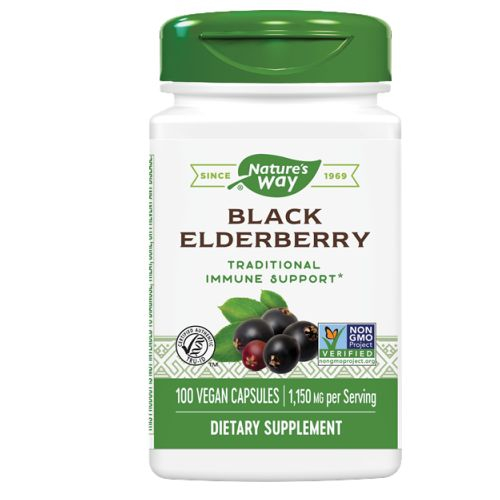 Foto 2 pulgar | Suplemento Nature's Way Saúco 100 Cápsulas 575 Mg - Venta Internacional