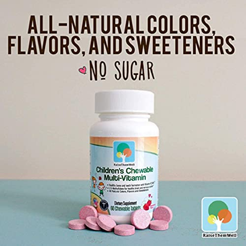 Foto 3 pulgar | Los Multivitamínicos Masticables Para Niños Los Elevan Bien Con Sabor A Fresa - Venta Internacional.