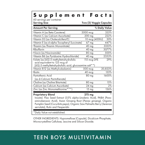 Foto 3 pulgar | Suplemento De Los Programas Naturopáticos De Michael Para Adolescentes Y Niños, 120 Cápsulas - Venta Internacional.