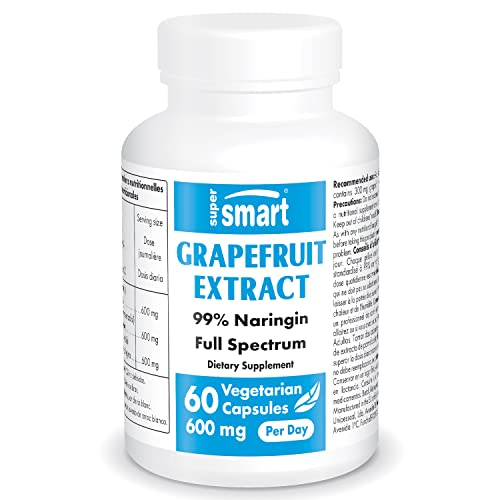 Suplemento De Extracto De Pomelo Supersmart 600 Mg 60 Cápsulas - Venta Internacional.