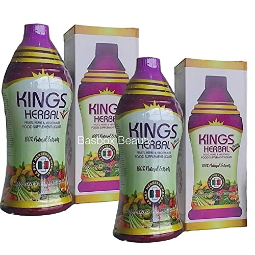 Foto 2 pulgar | Complemento Alimenticio Kings Herbal Plus 1000 Ml (2 Botellas) - Venta Internacional.