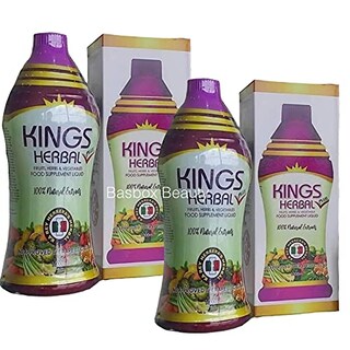 Foto 1 | Complemento Alimenticio Kings Herbal Plus 1000 Ml (2 Botellas) - Venta Internacional.
