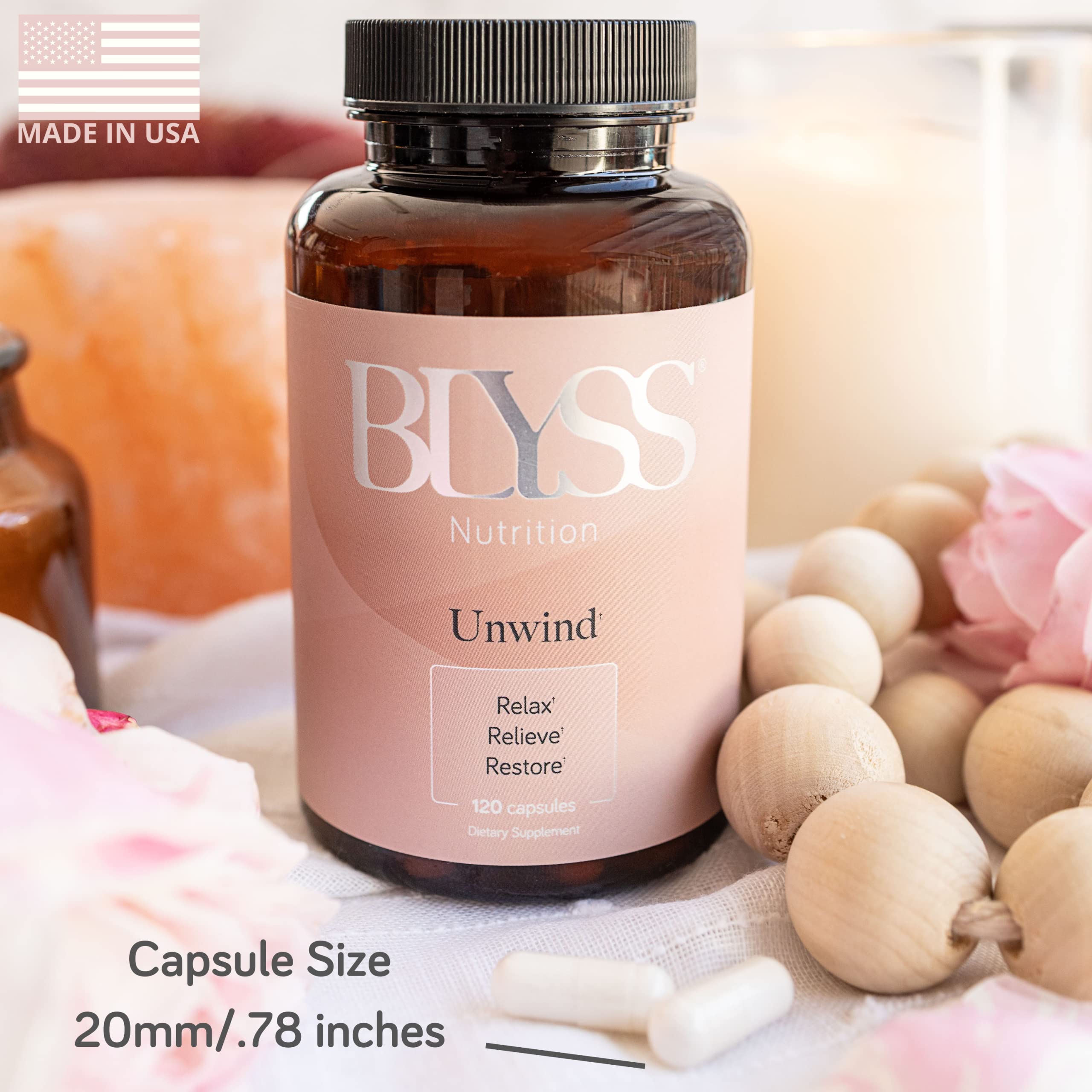 Foto 5 | Cápsulas De Bisglicinato De Magnesio Blyss Nutrition 200 Mg - Venta Internacional.