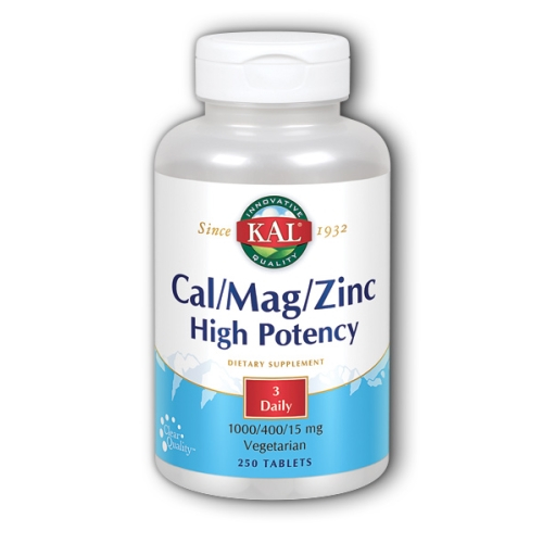 Foto 1 | Suplemento Kal Cal/mag/zinc De Alta Potencia, 250 Comprimidos (paquete De 2 - Venta Internacional.