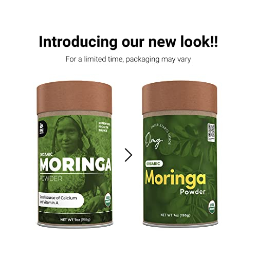Foto 3 pulgar | Suplemento OMG! Organic Meets Good Moringa en Polvo 198 g - Venta Internacional