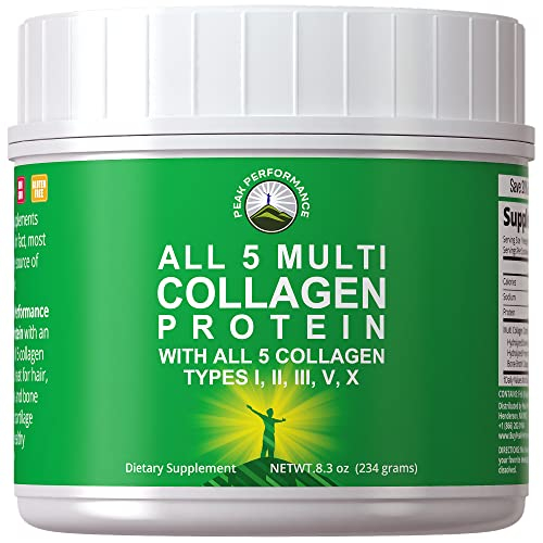 Foto 2 pulgar | Proteína De Colágeno En Polvo Peak Performance Multi-collagen - Venta Internacional.