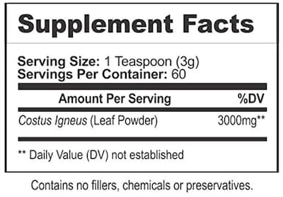 Foto 5 | Suplemento Organoplex Insulina Plant En Polvo 100% Natural 120 G - Venta Internacional.