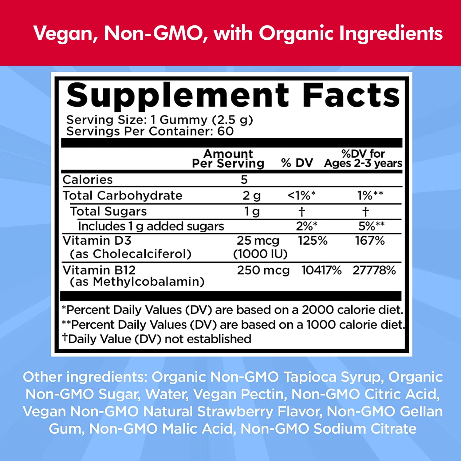 Foto 5 | Suplemento Dr. Danielle Con Vitamina D3 Y B12 En Gomitas Veganas - Venta Internacional.