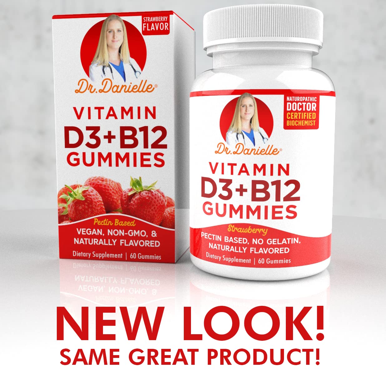 Foto 6 | Suplemento Dr. Danielle Con Vitamina D3 Y B12 En Gomitas Veganas - Venta Internacional.