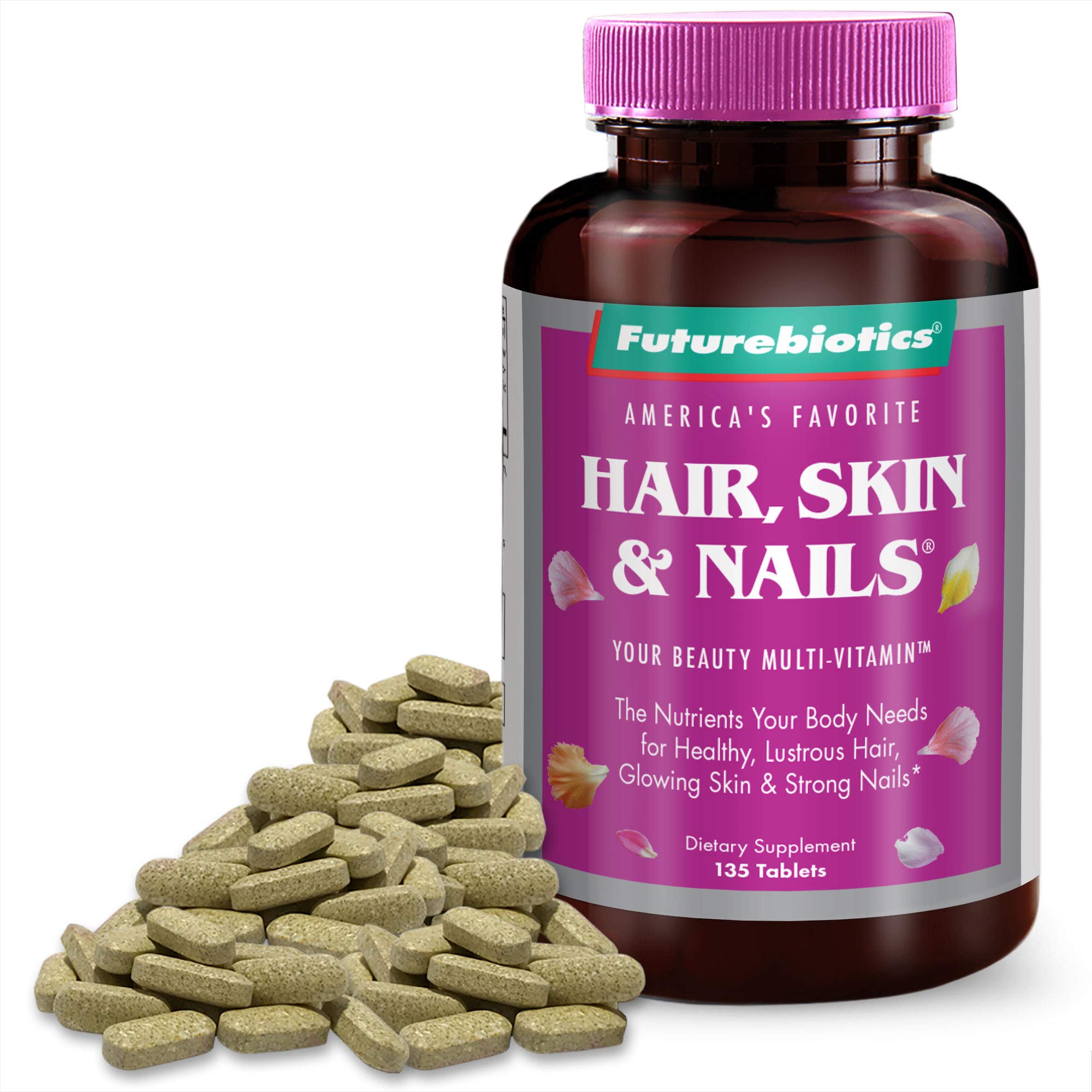 Foto 1 | Vitamin Futurebiotics Multivitami De Belleza Para Cabello, Piel Y Uñas - Venta Internacional.