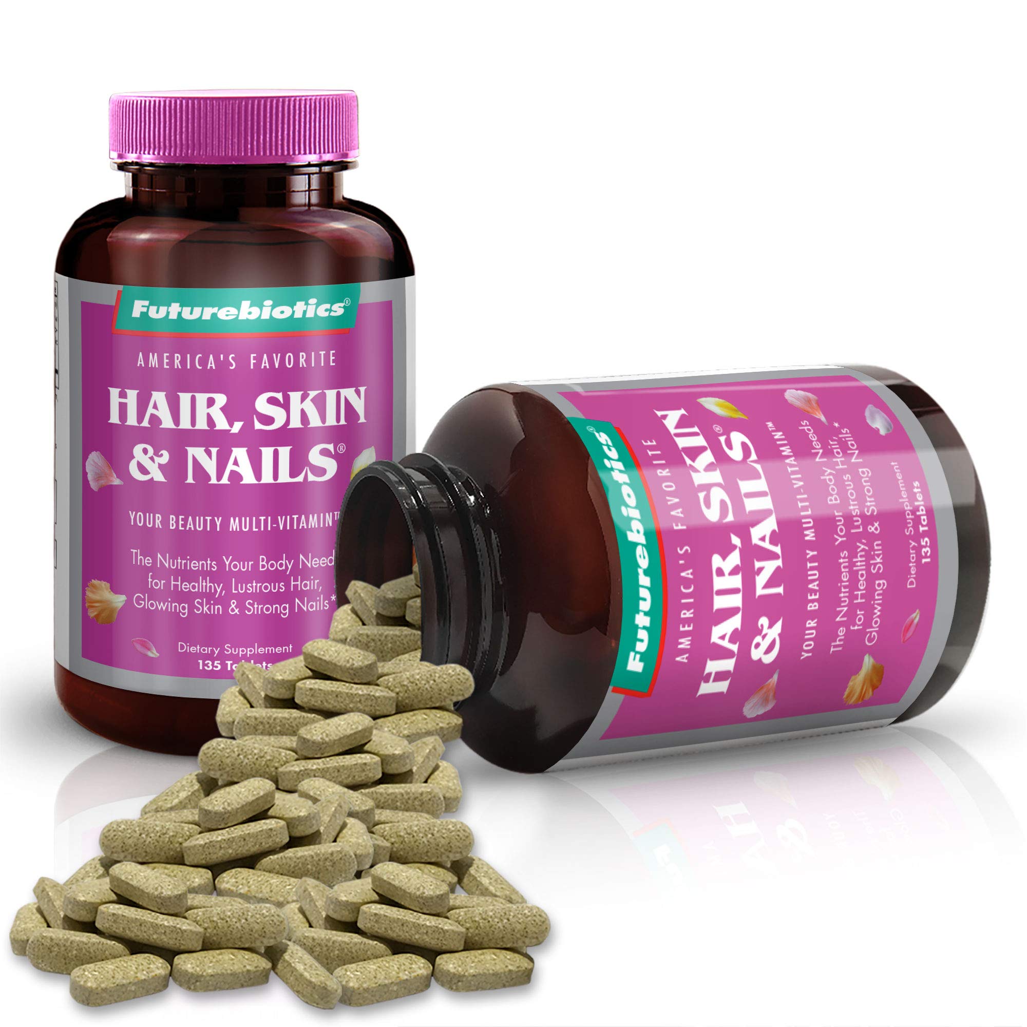 Foto 7 pulgar | Vitamin Futurebiotics Multivitami De Belleza Para Cabello, Piel Y Uñas - Venta Internacional.