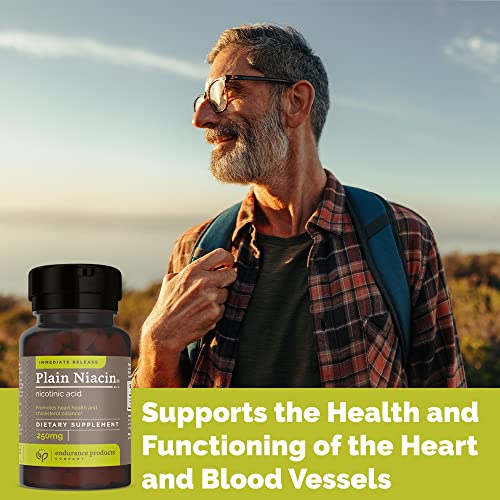 Foto 6 pulgar | Supplement Endurance Products, Niacina Natural, 250 Mg, B-3, 100 Tabletas - Venta Internacional.