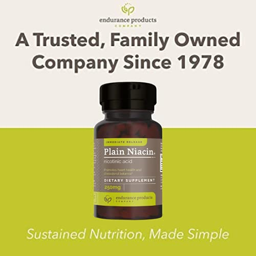 Foto 6 | Supplement Endurance Products, Niacina Natural, 250 Mg, B-3, 100 Tabletas - Venta Internacional.