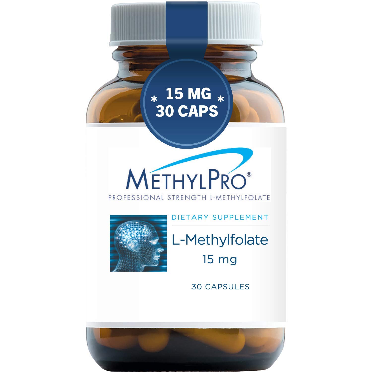 Foto 1 | Cápsulas De Metilfolato De 15 Mg Para Fortalecer El Estado De Ánimo - Venta Internacional.
