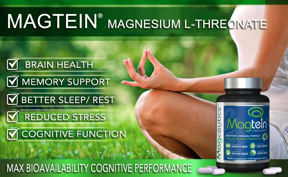 Foto 6 | Suplemento Magtein L-treonato De Magnesio 60 Cápsulas Vegetarianas - Venta Internacional.