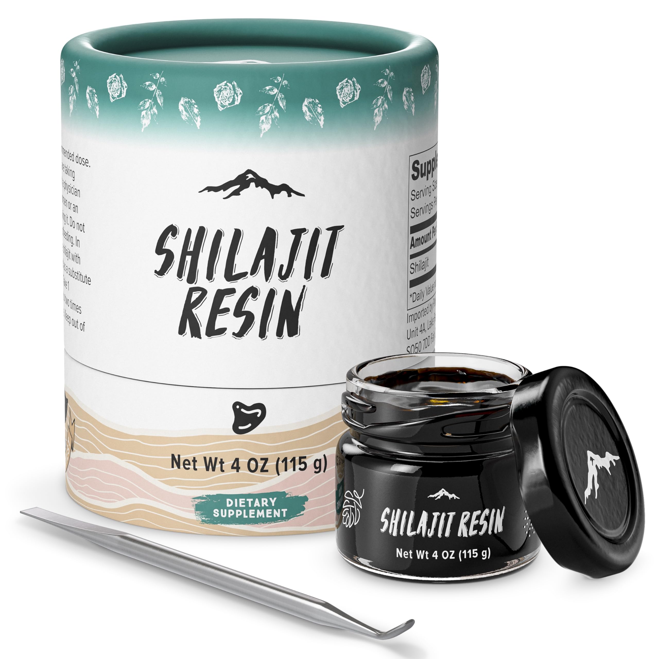 Foto 2 pulgar | Resina Pura Del Himalaya De Shilajit, 115 G, Con Cuchara, 100% Auténtica - Venta Internacional.