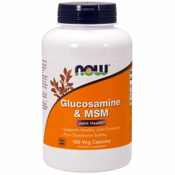 Foto 2 pulgar | Glucosamina Y M.s.m De Supplement Now Foods, 180 Cápsulas (paquete De 4) - Venta Internacional.