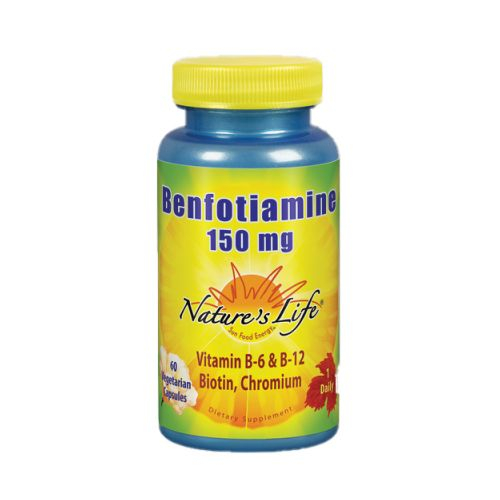 Foto 2 pulgar | Suplemento Nature's Life De Benfotiamina 60 Vcaps (paquete De 2) - Venta Internacional.