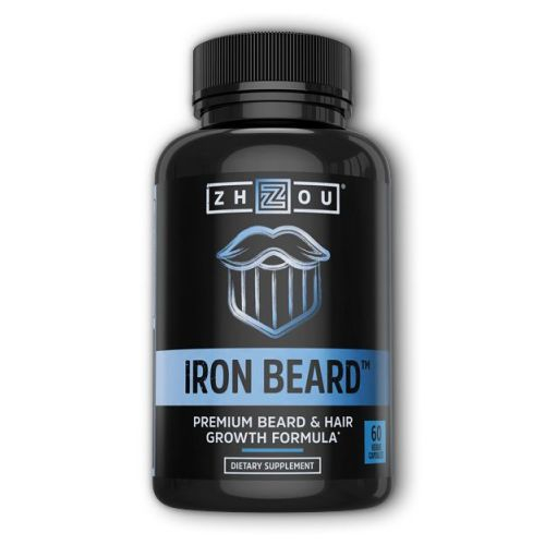 Foto 2 pulgar | Suplemento Zhou Nutrition Iron Beard 60 Cápsulas Vegetarianas (paquete De 2) - Venta Internacional.