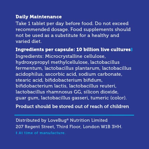 Foto 4 pulgar | Suplemento Lovebug Here's The Skinny Probiotics 10 Mil Millones De C - Venta Internacional.