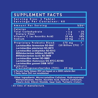 Foto 4 | Suplemento Lovebug Here's The Skinny Probiotics 10 Mil Millones De C - Venta Internacional.