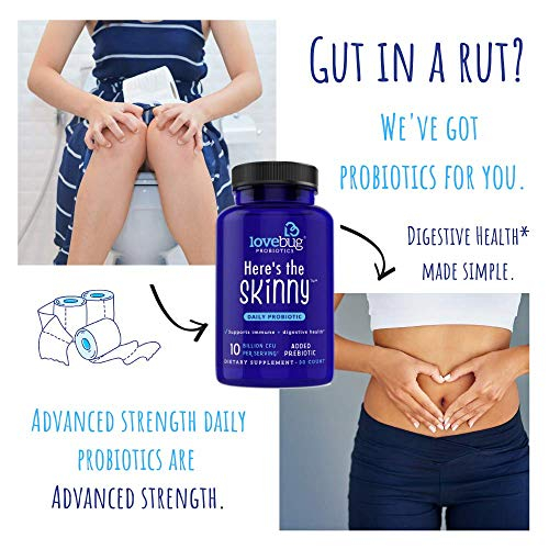 Foto 8 pulgar | Suplemento Lovebug Here's The Skinny Probiotics 10 Mil Millones De C - Venta Internacional.