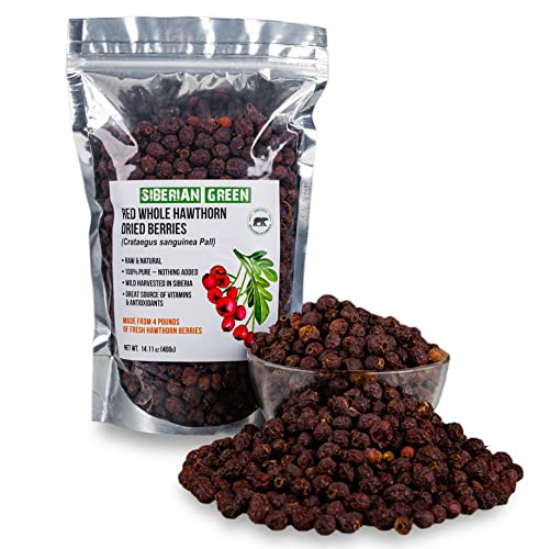 Foto 1 | Bayas Secas Espino Rojo Verde Siberiano 400 G Crataegus - Venta Internacional.