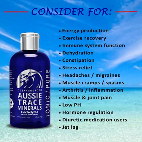 Foto 5 pulgar | Solución Electrolítica Aussie Trace Minerals 240 Ml - Venta Internacional.