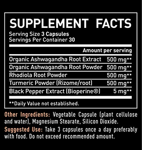Foto 3 pulgar | Suplemento Zeal Naturals, Complejo De Ashwagandha, 90 Cápsulas - Venta Internacional.