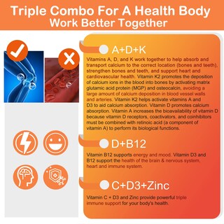 Foto 5 | Suplemento De Gomitas Neviss Con Vitamina Adk+ B12 Sin Azúcar Para Adultos - Venta Internacional.