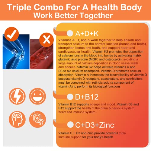 Foto 7 pulgar | Suplemento De Gomitas Neviss Con Vitamina Adk+ B12 Sin Azúcar Para Adultos - Venta Internacional.