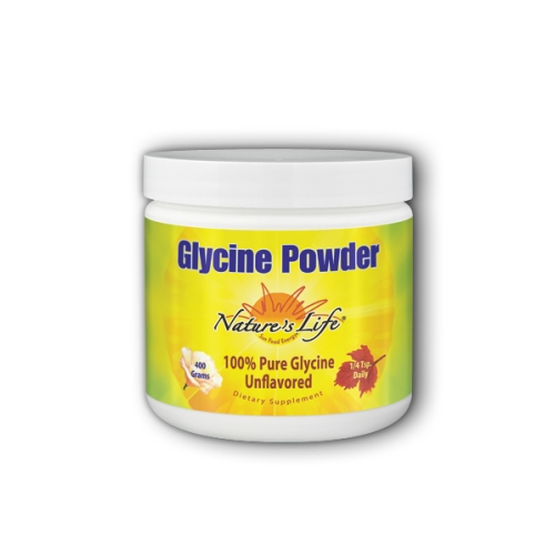 Suplemento Nature's Life, Glicina En Polvo, 400 G, Sin Sabor - Venta Internacional.