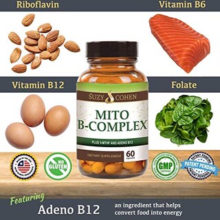Foto 2 | Suplemento Dietético Script Essentials Mito B Complex 60 Cápsulas - Venta Internacional.