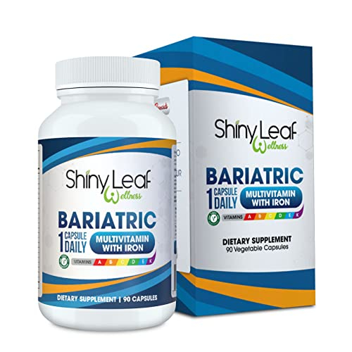 Suplemento Multivitamínico Bariátrico Shiny Leaf 90 Cápsulas - Venta Internacional.