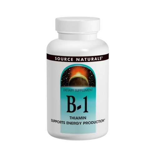 100 Comprimidos De Vitamina B-1 De Supplement Source Naturals (paquete De 4) - Venta Internacional.