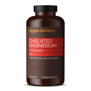 Foto 1 | Suplemento De Glicinato De Magnesio Quelatado 240 De Amazon Elements - Venta Internacional.