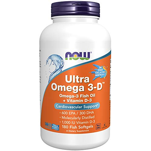 Foto 2 pulgar | Suplementa Now Aceite De Pescado Ultra Omega 3-d Omega-3 Más Vitamina D- - Venta Internacional.