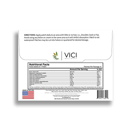 Foto 3 pulgar | Suplemento Para Estimular El Cerebro Vici Wellness Scatter Brain, 30 Unidades - Venta Internacional.