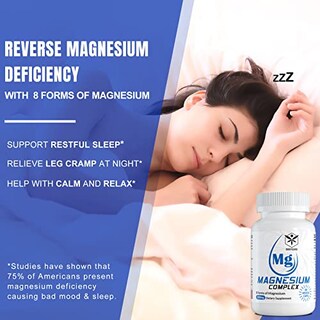Foto 3 | Suplemento Envycure Magnesium Complex, 8 Formas, 500 Mg, 120 Cápsulas - Venta Internacional.