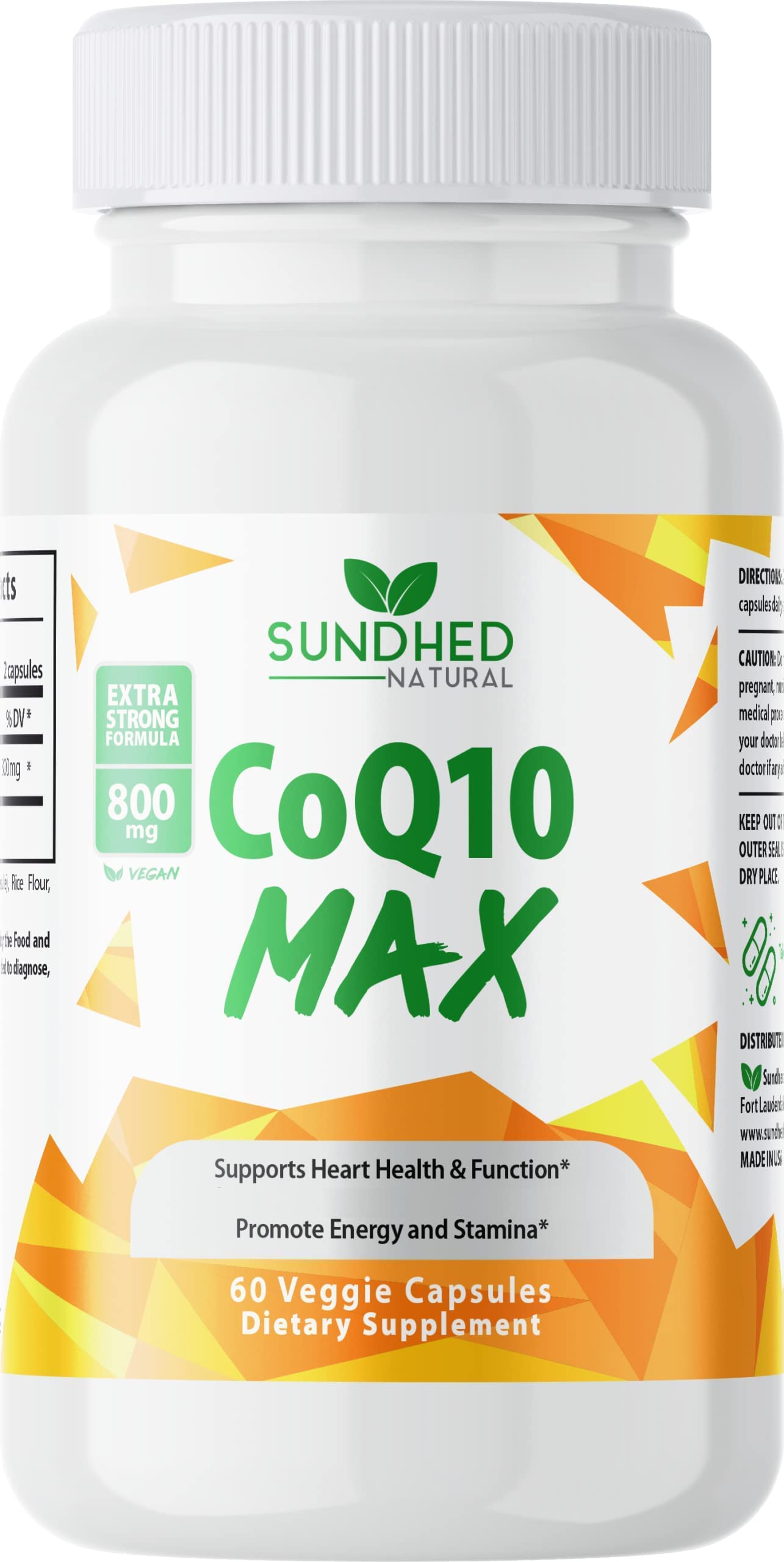 Foto 2 pulgar | Suplemento De Coq10 Sundhed, Potente Antioxidante Natural, 60 Cápsulas - Venta Internacional.
