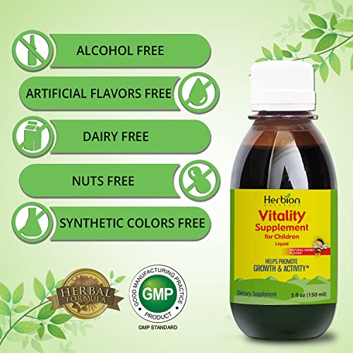 Foto 6 pulgar | Suplemento Herbion Naturals Vitality Para Niños 150 Ml - Venta Internacional.