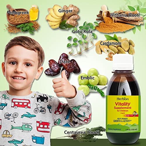 Foto 8 pulgar | Suplemento Herbion Naturals Vitality Para Niños 150 Ml - Venta Internacional.